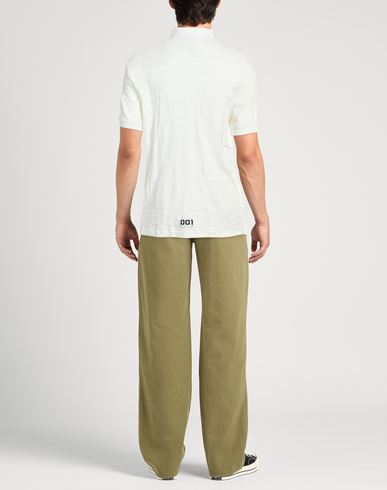 Man Polo shirt Ivory Size L Cotton