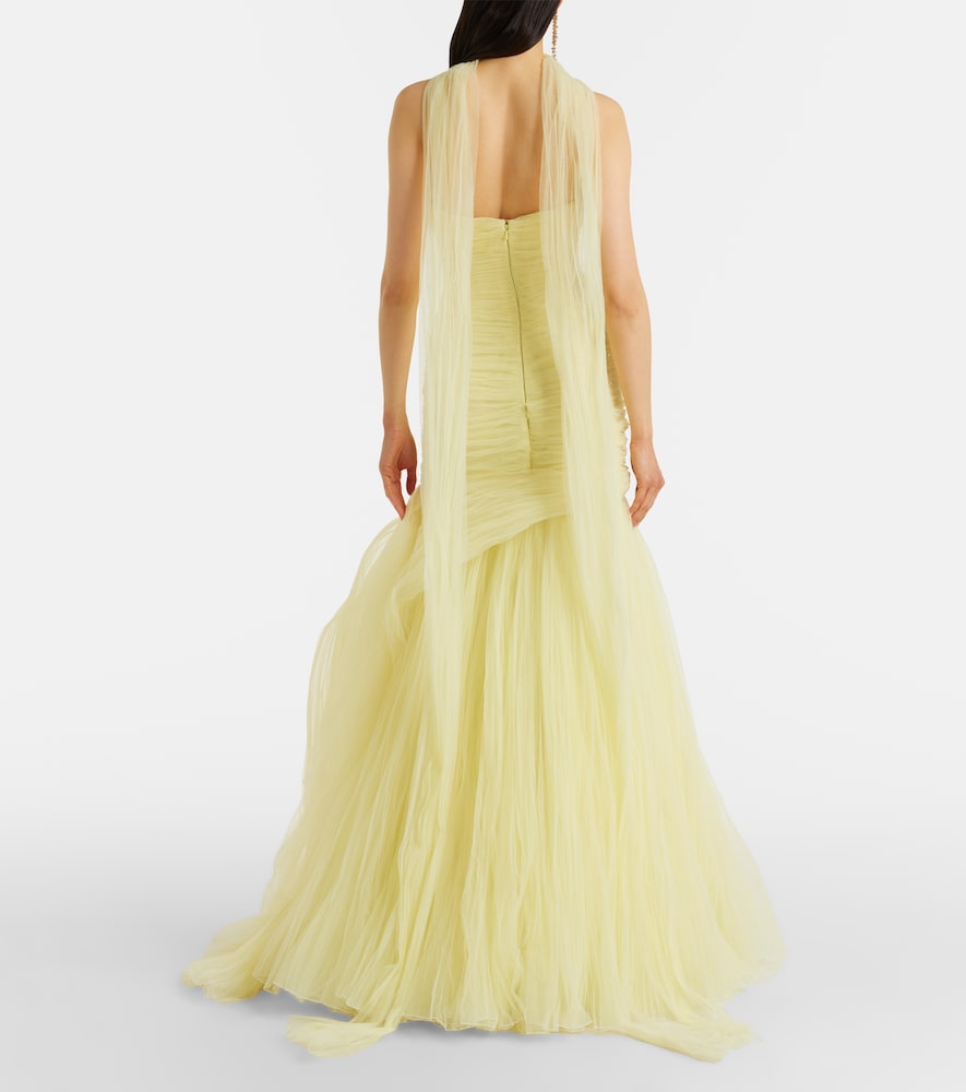 Tulle bustier gown
