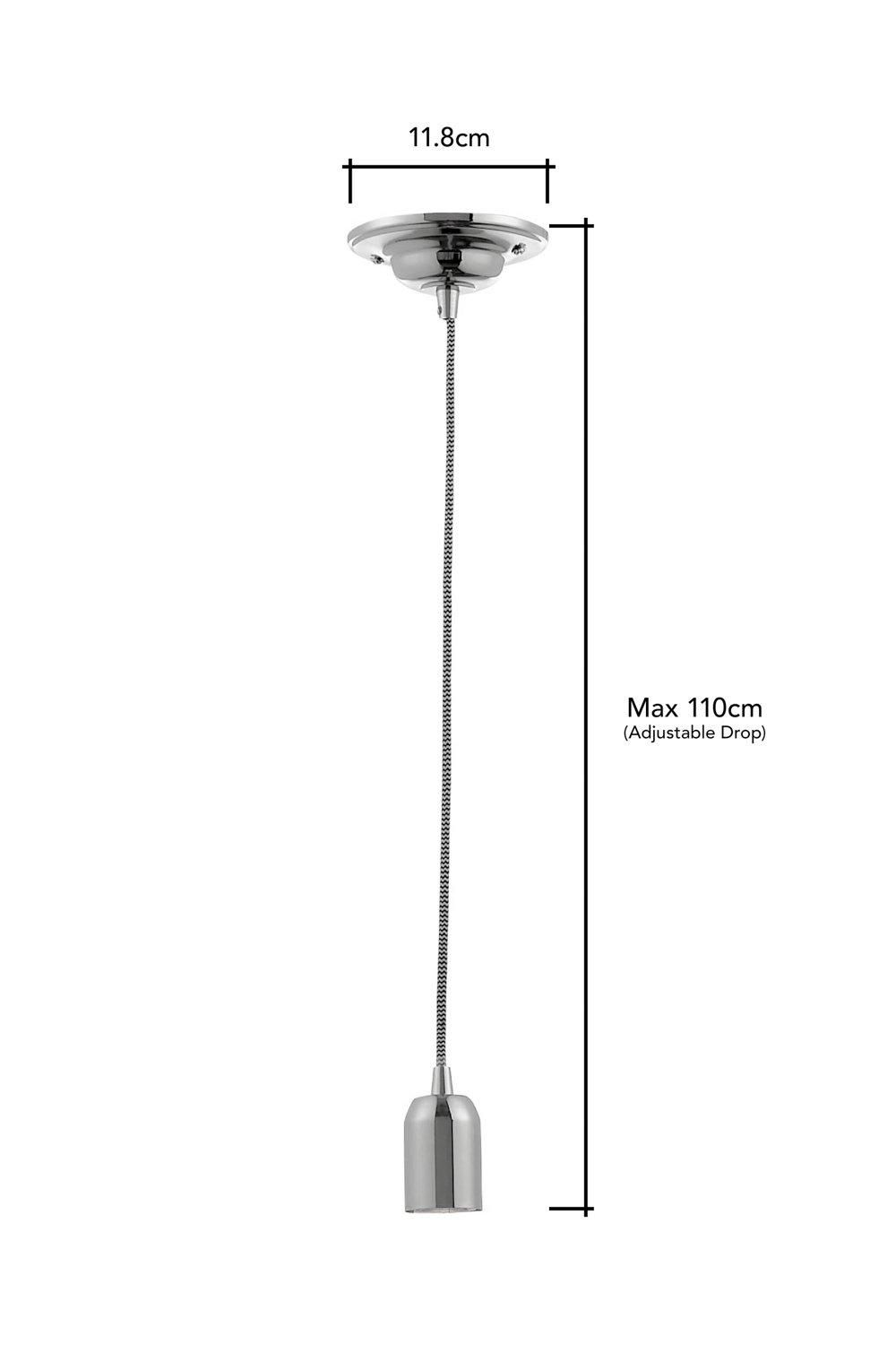 Herringbone Cable Kit Pendant Ceiling Light