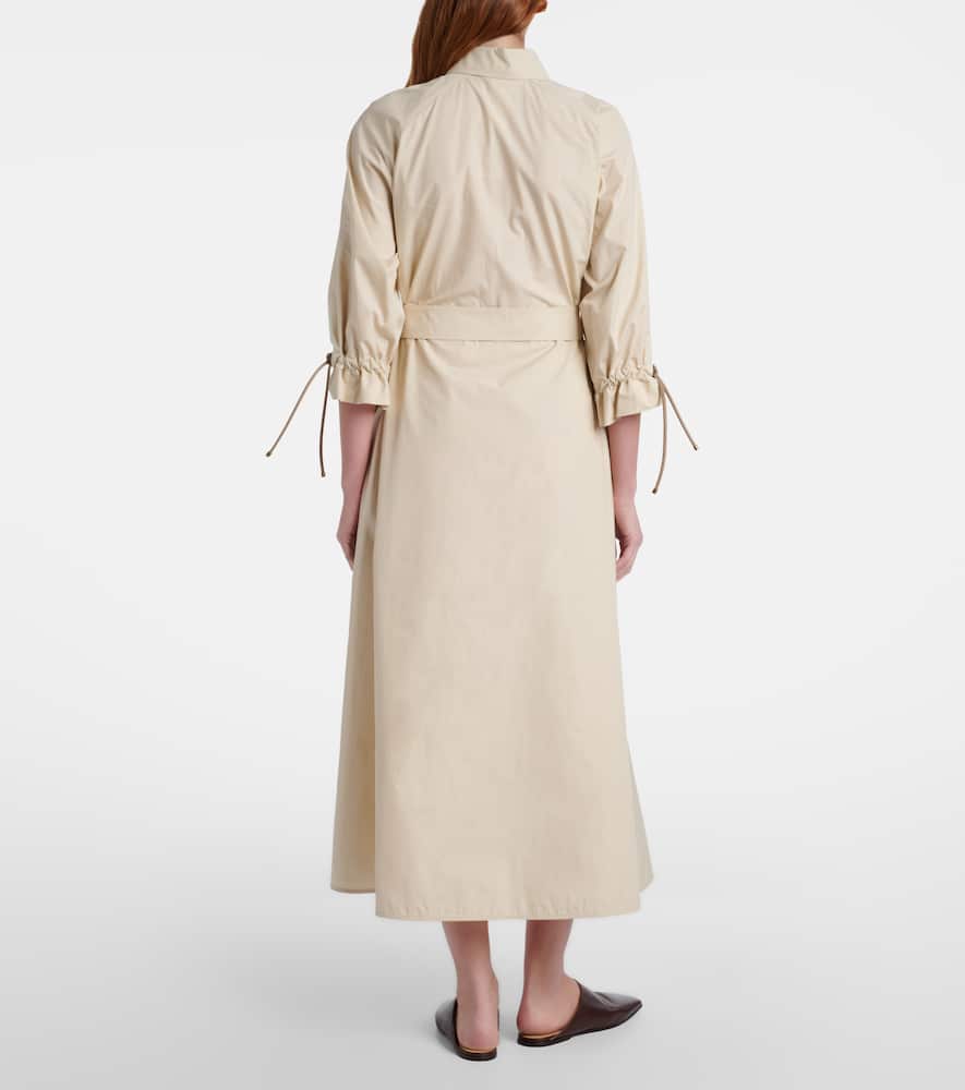 Mirto oversized cotton poplin shirt dress