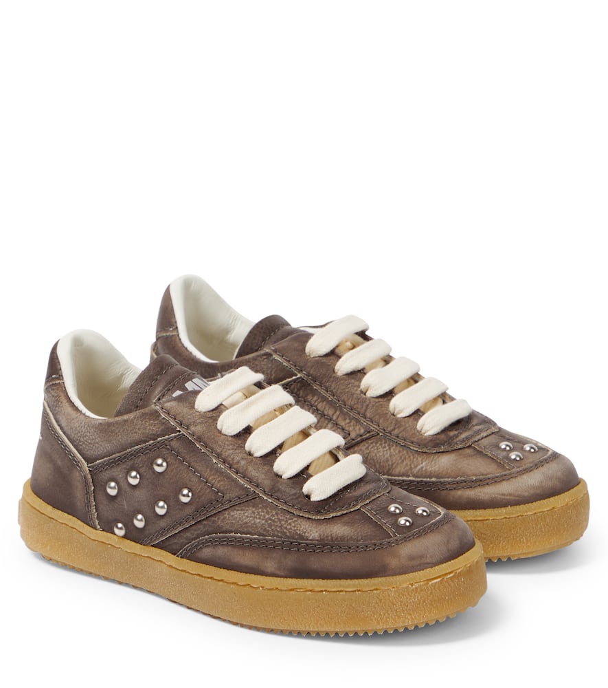 MM6 Maison Margiela Kids Studded Replica sneakers