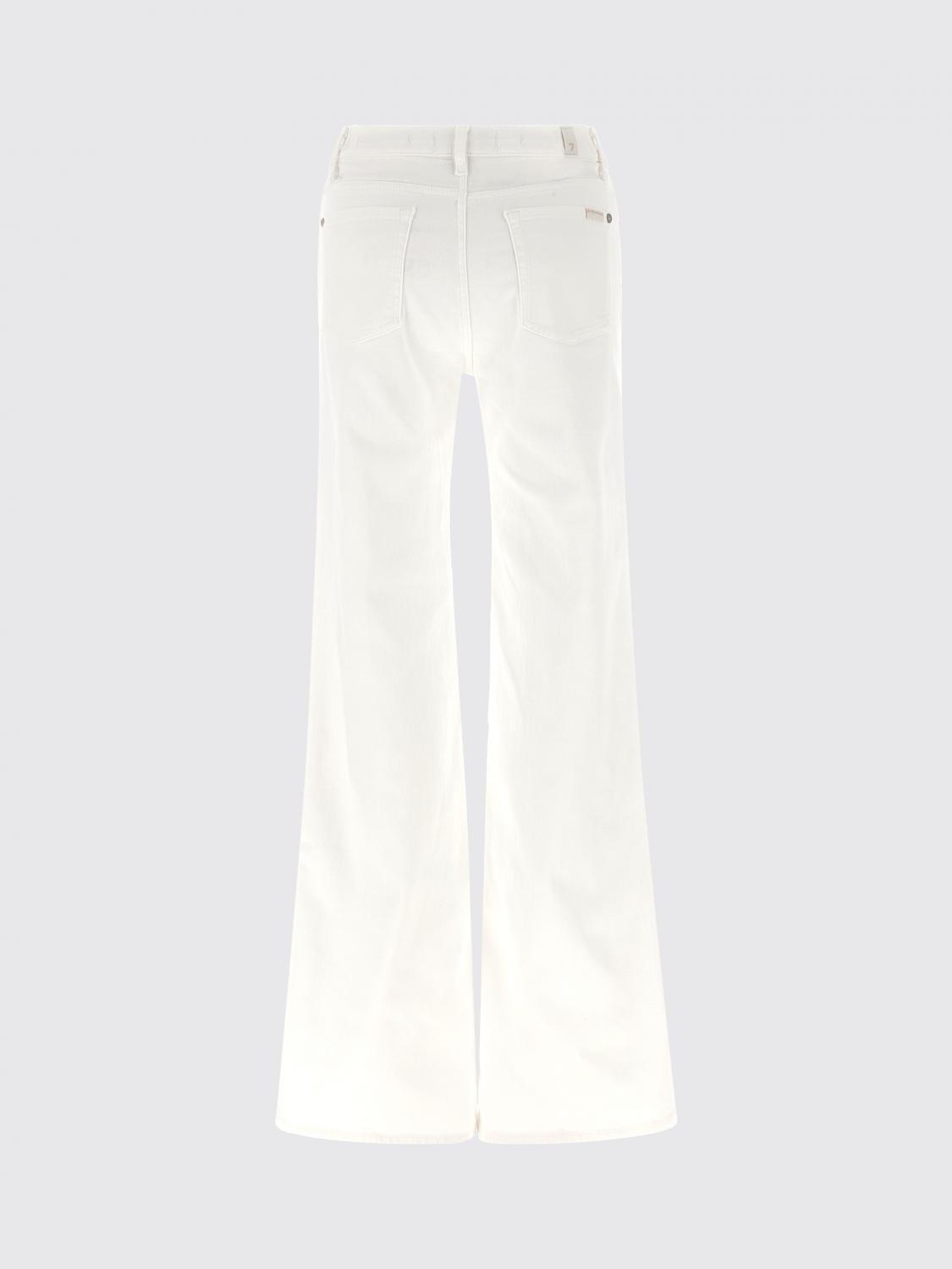 Jeans Woman color White