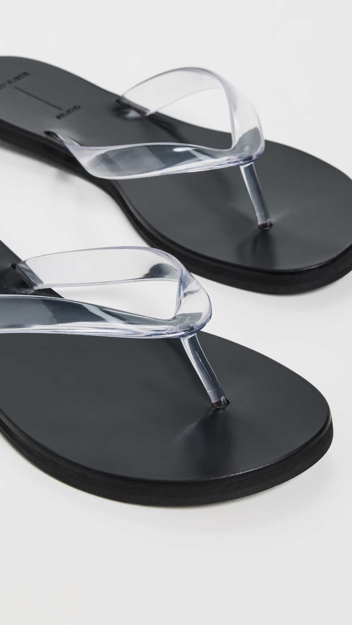 Jeli Sandals Clear PVC