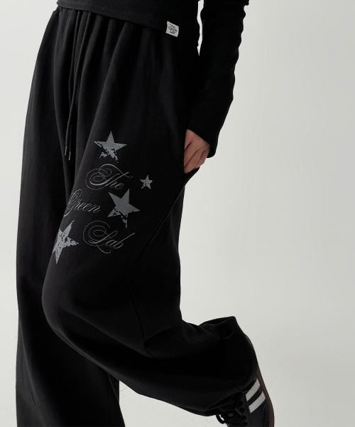 Star Patch Sweatpants