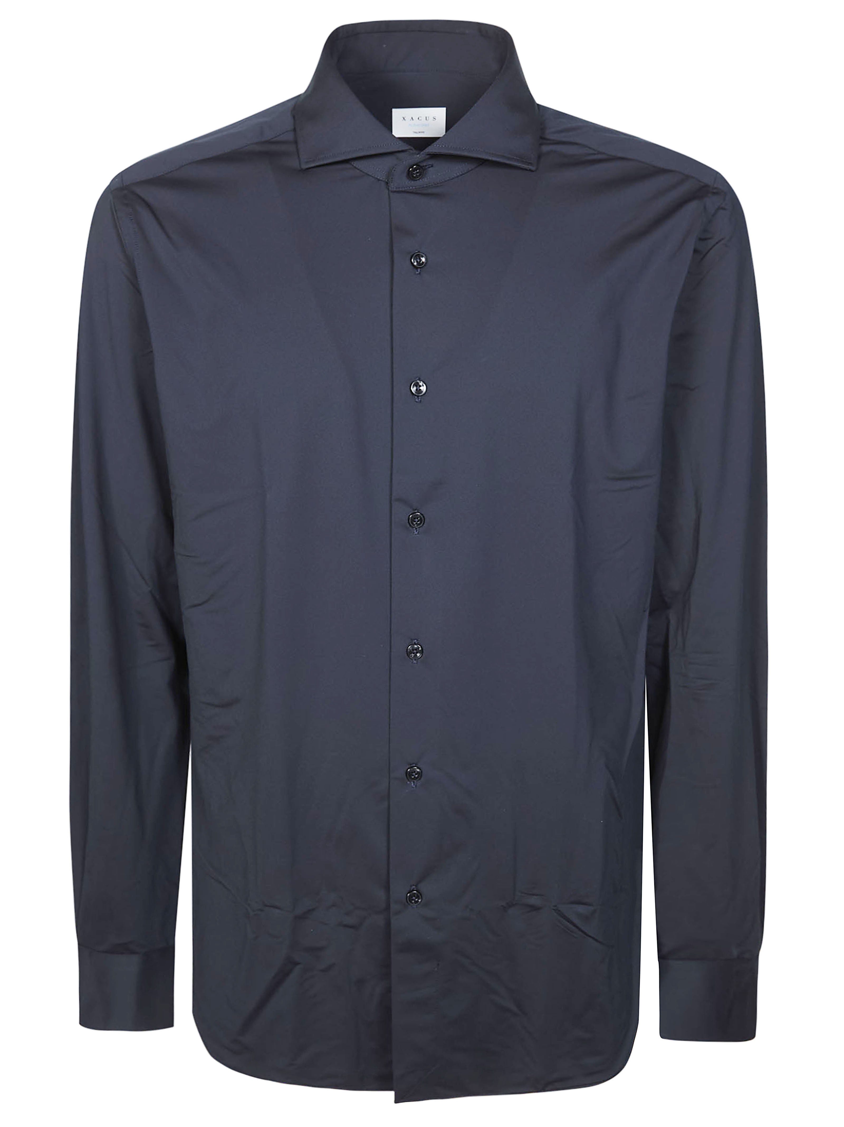 Men's No-Iron Active Shirt with French Neckline