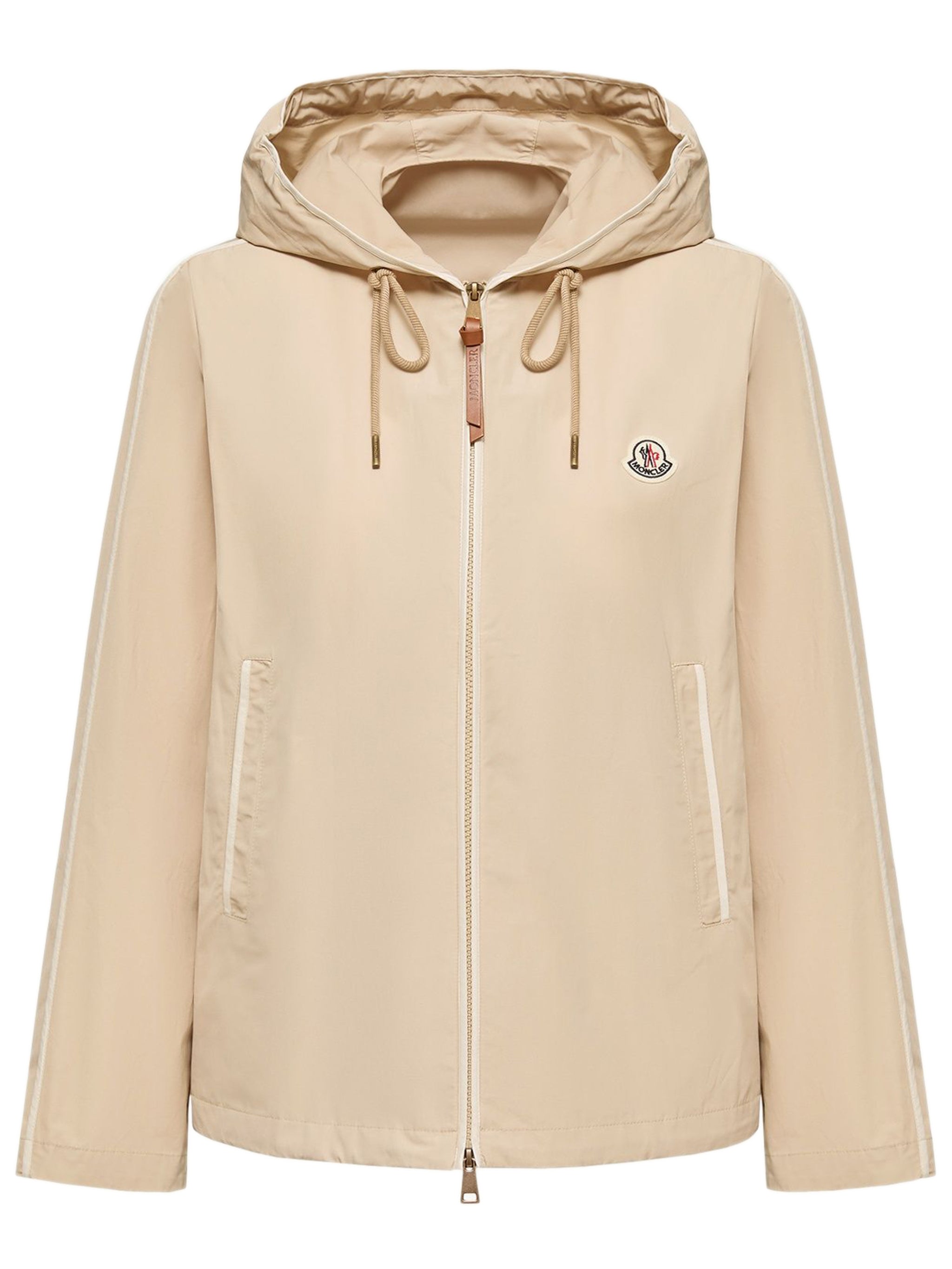 Adjustable Hooded Jacket with Zip Closure - Size 0