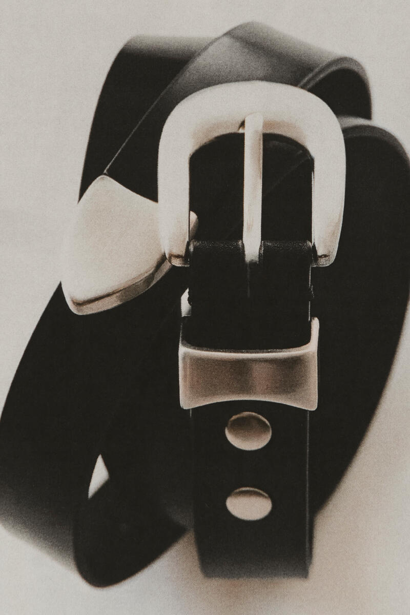 Leather Western Belt