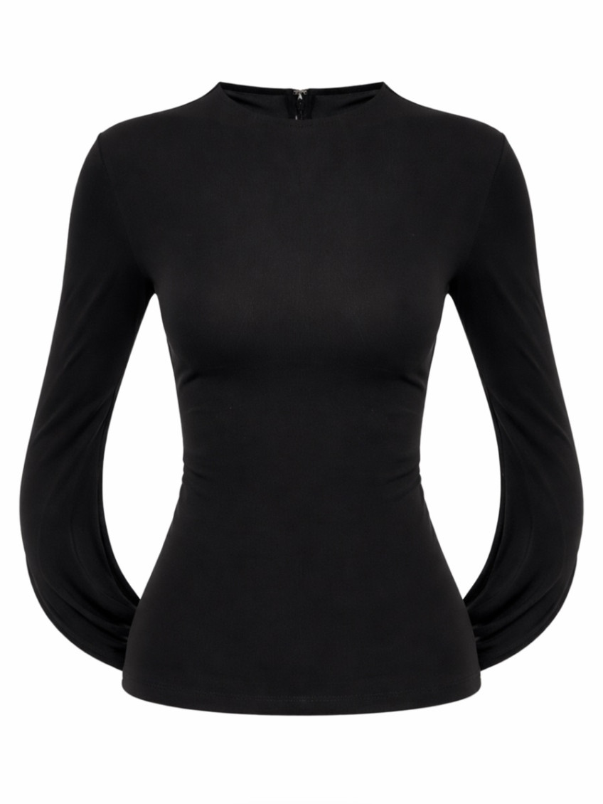 Draped Back Top