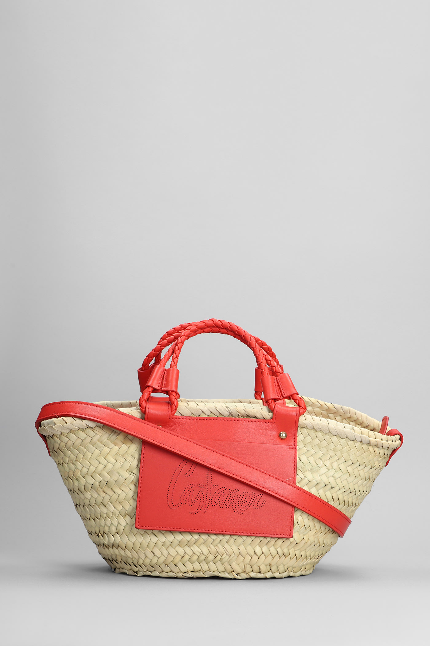 B.libra-152 Hand Bag In Beige Wool And Polyamide