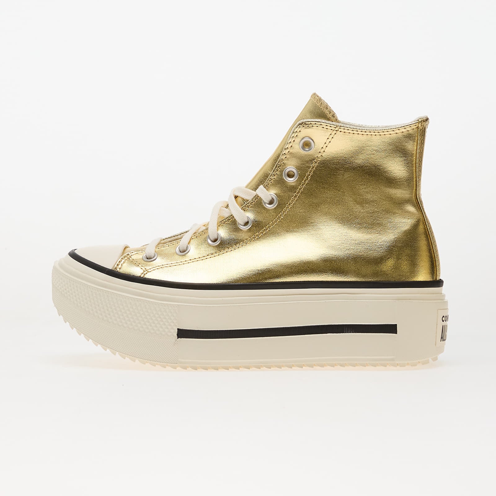 Sneakers Converse Chuck Taylor All Star Lift Double Stack Metallic Gold/ Egret/ Black