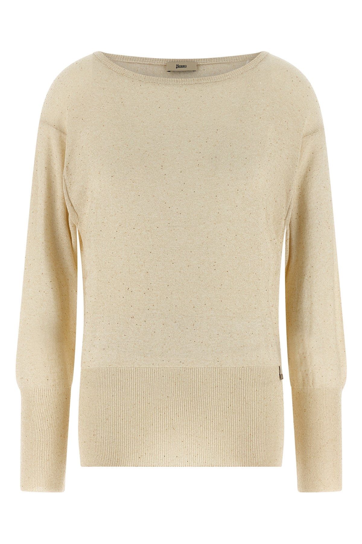 Lamé And Sequin Yarn Sweater