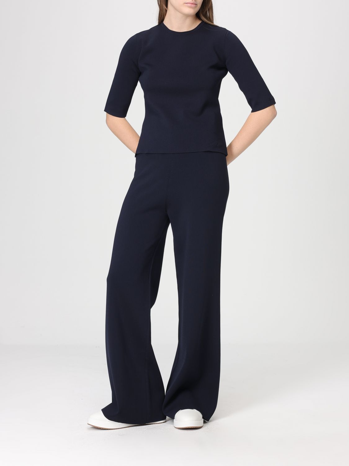 Pants Woman color Ivory