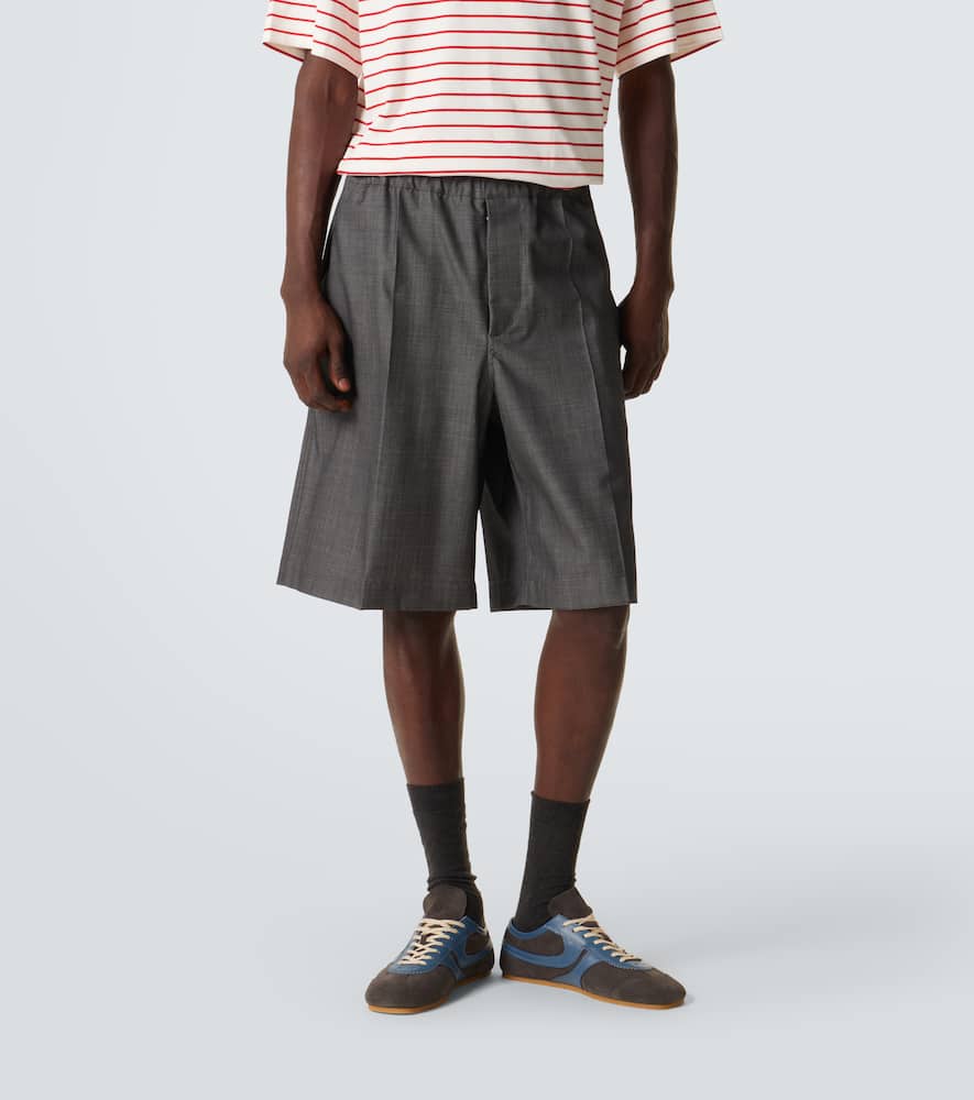 Wool shorts