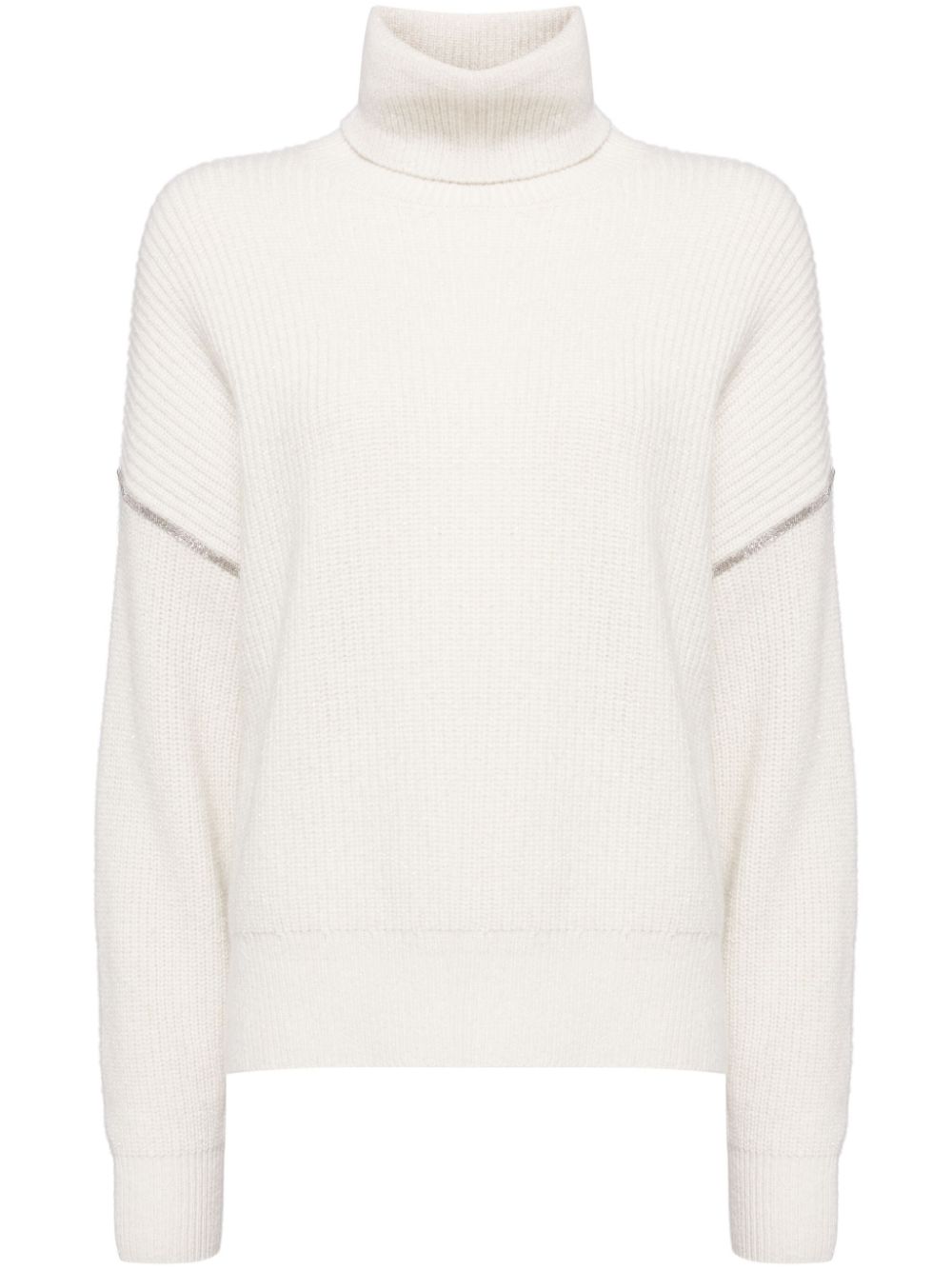 Roll neck jumper - Neutrals