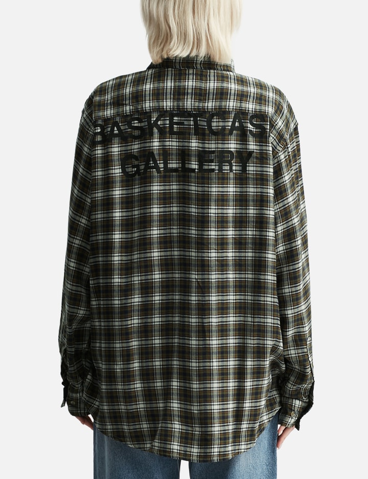 Upcycled Parachute Flannel Shirt