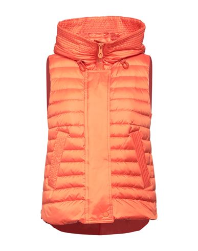 Peuterey Woman Vest Orange Size 8 Polyester