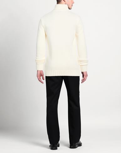Man Turtleneck Ivory Size XL Wool, Polyamide, Alpaca wool