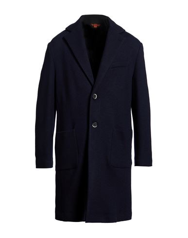 Man Coat Navy Size 44 Virgin Wool, Polyamide