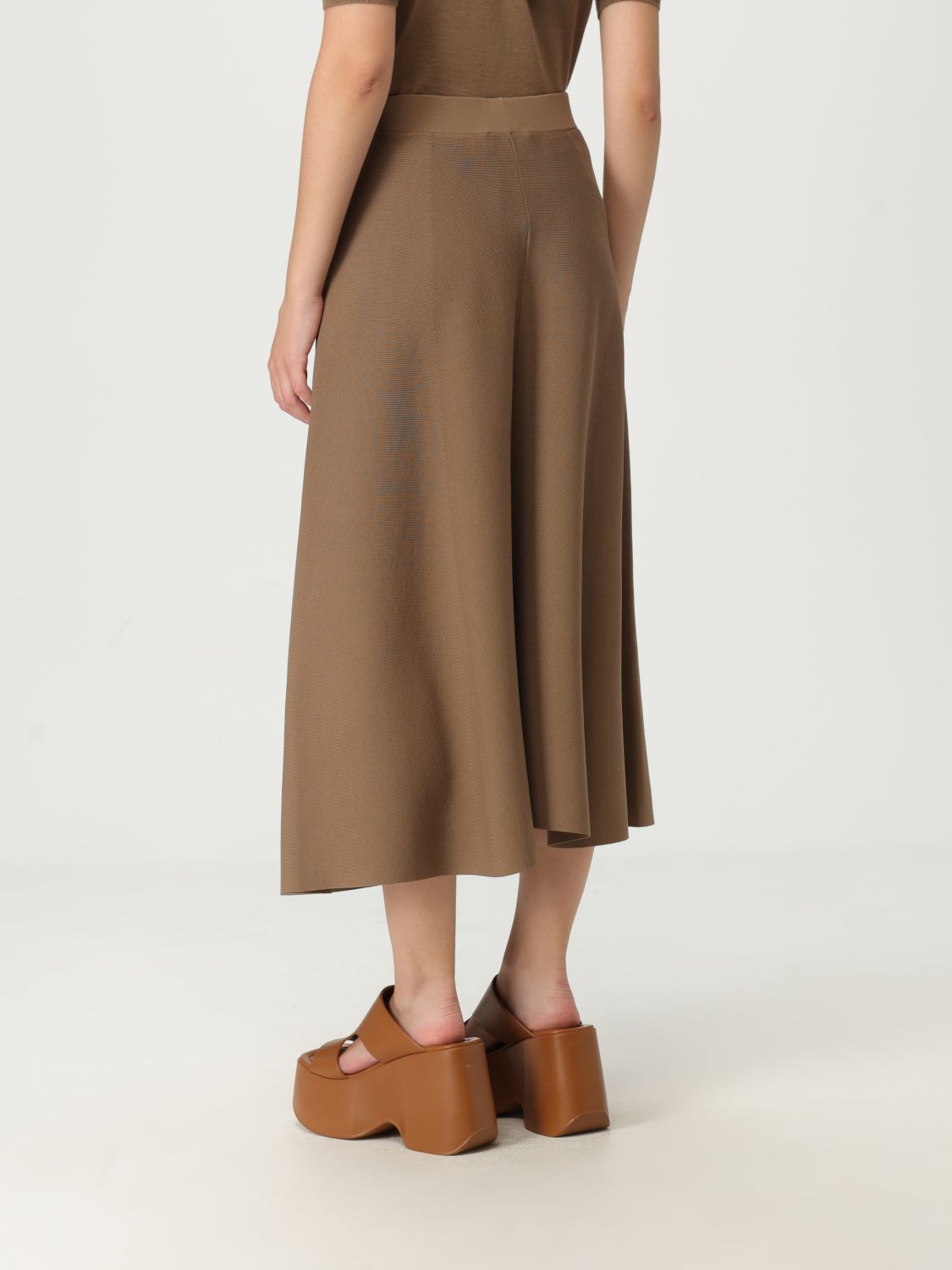 Skirt Woman color Brown