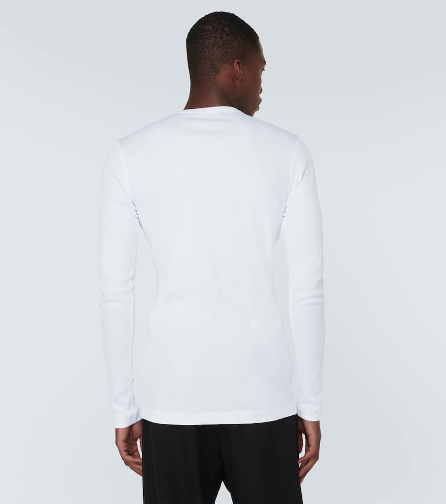 Re-Edition cotton jersey Henley shirt