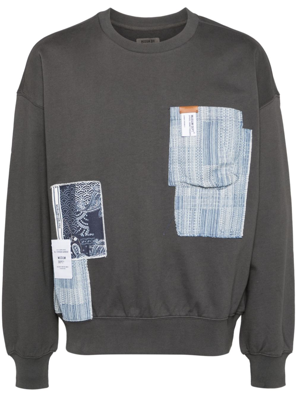 Patchwork sweatshirt - Grey