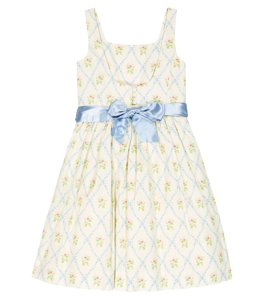 Polo Ralph Lauren Kids Printed cotton and silk dress