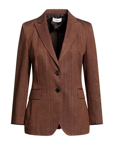 Woman Blazer Light brown Size 10 Linen, Cotton