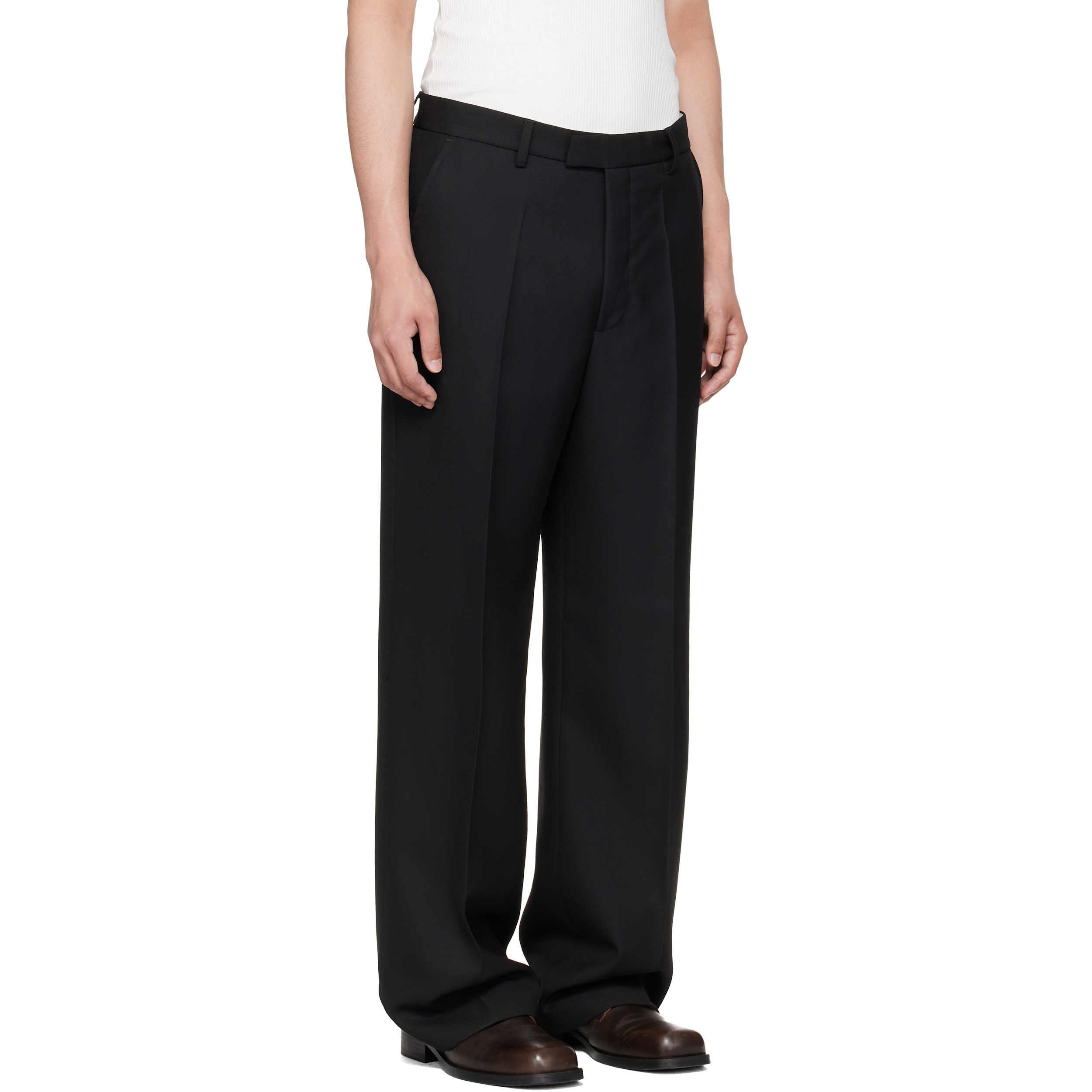 Black Relaxed Primo Trousers