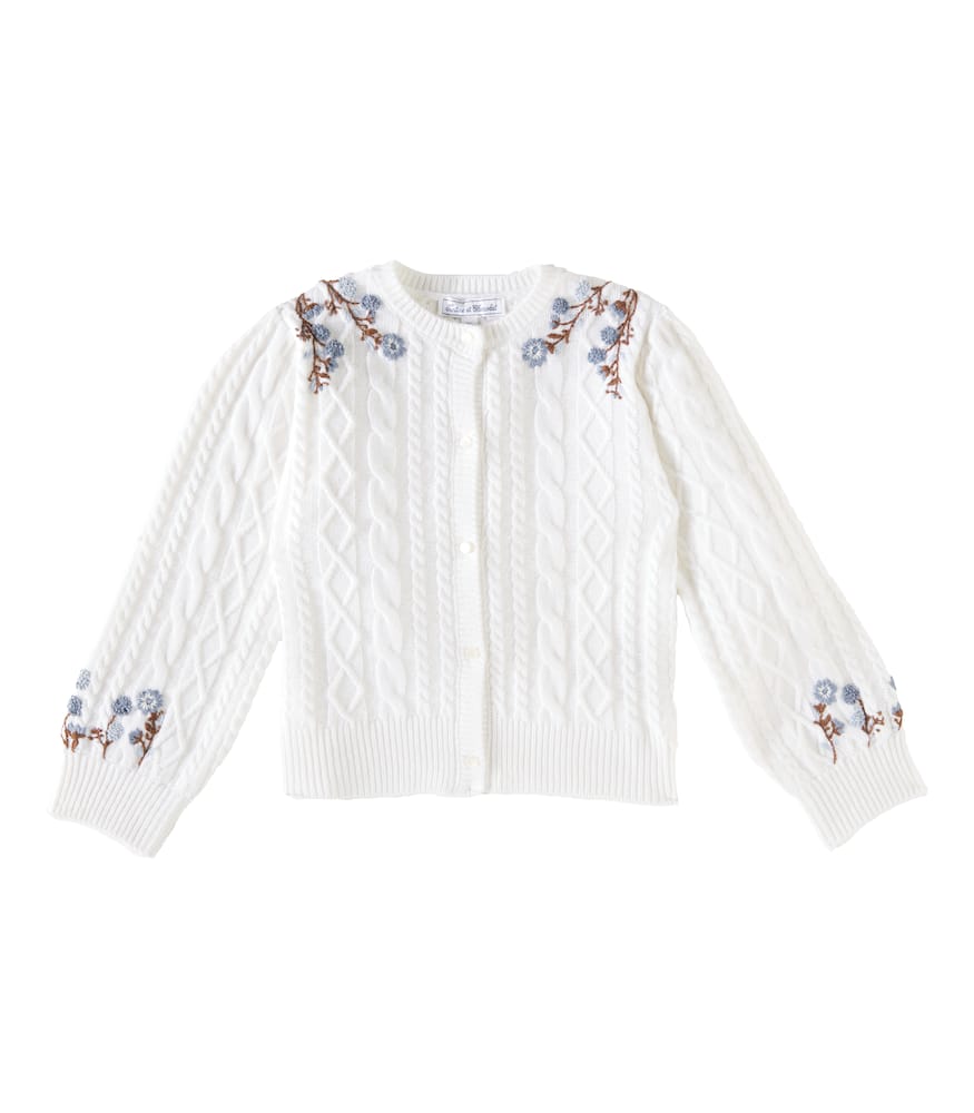 Tartine et Chocolat Wool and cashmere-blend cardigan