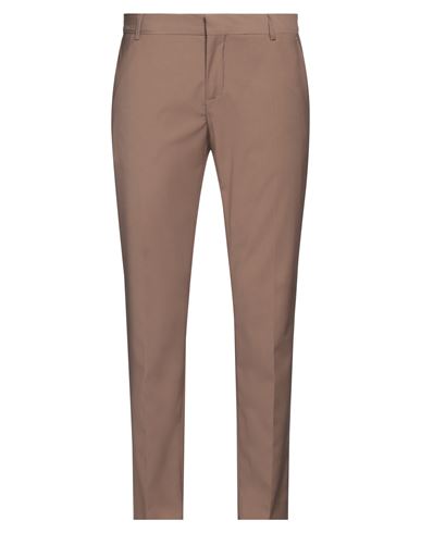 Man Pants Khaki Size 38 Polyester, Viscose, Elastane