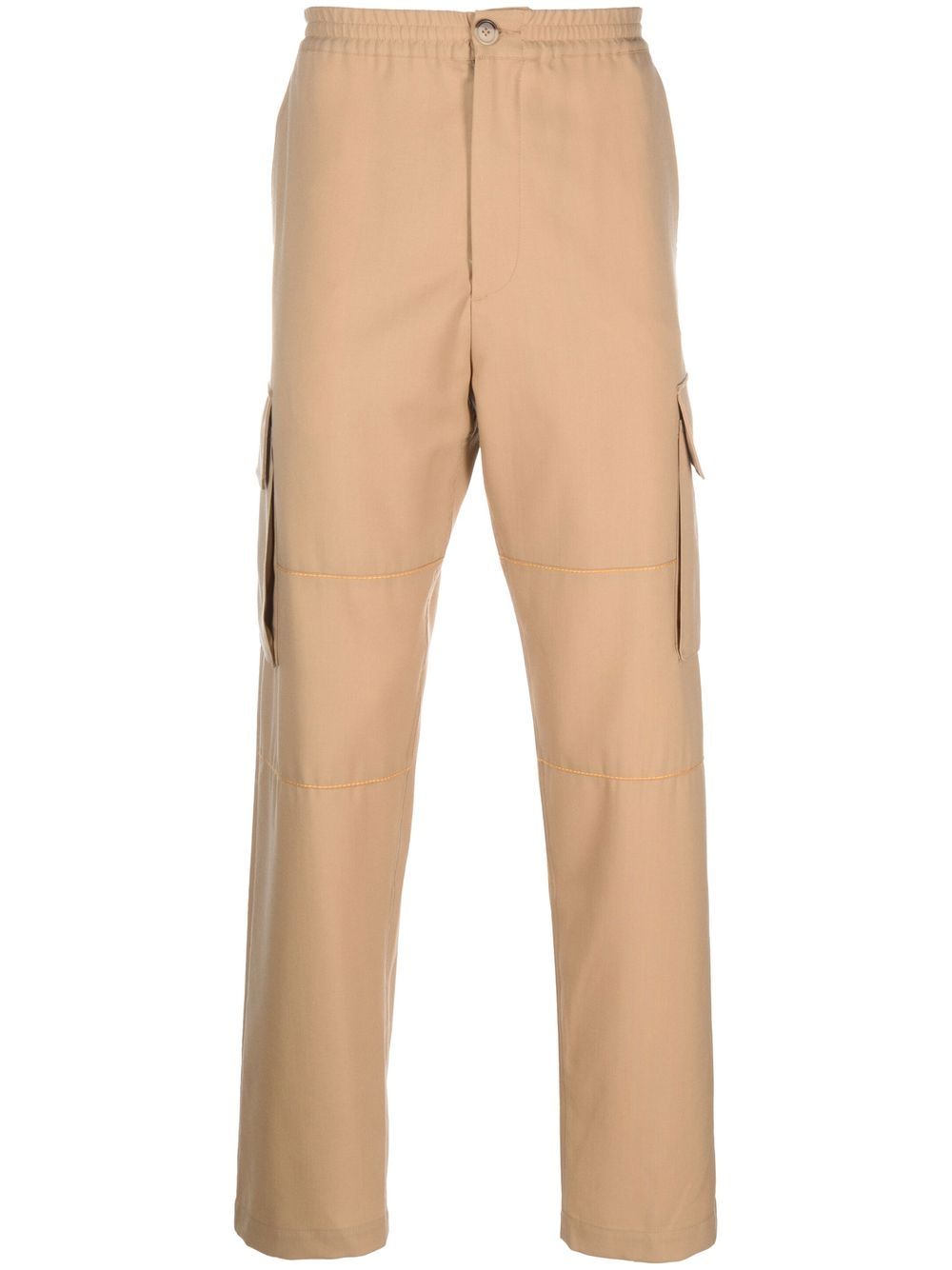 Straight-leg cargo pants - Neutrals