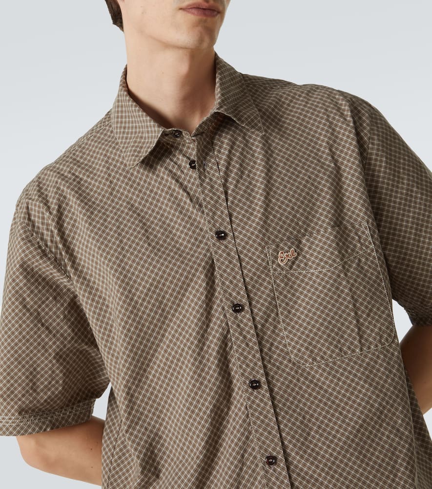 Checked cotton shirt