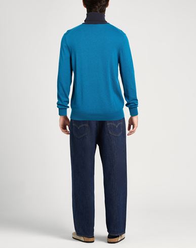 Man Turtleneck Deep teal Size XXL Polyamide, Viscose, Wool, Cashmere