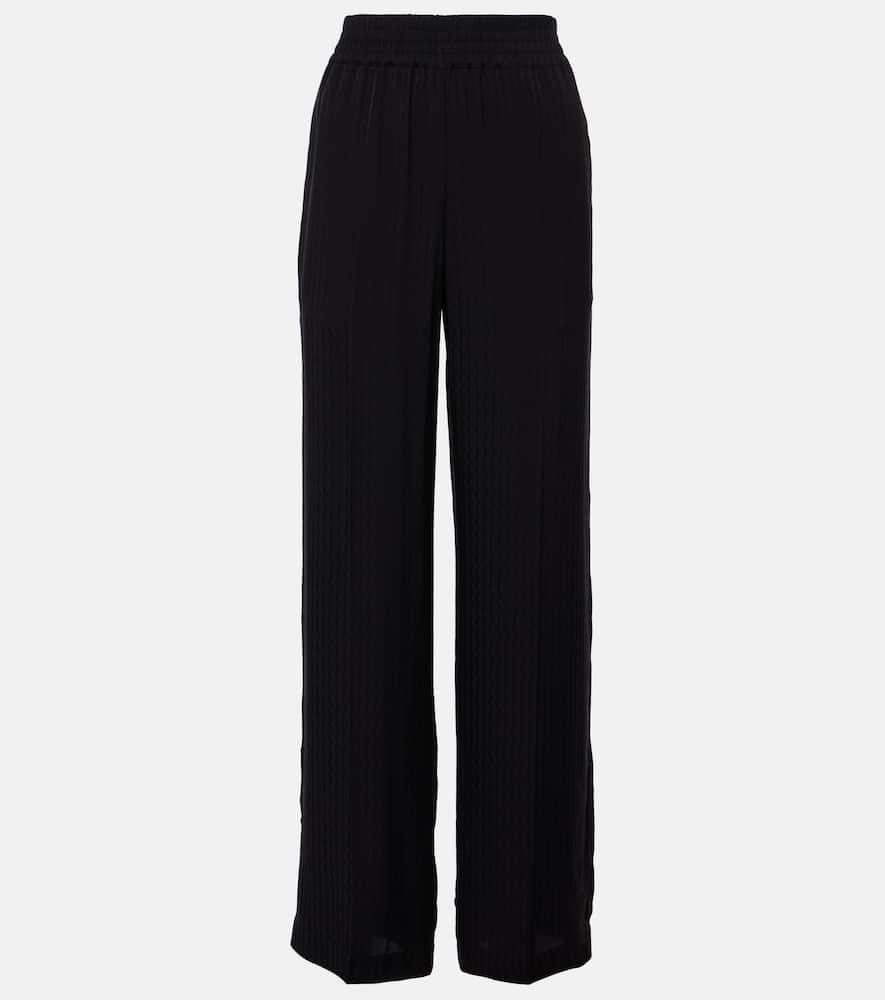Gathered pajama pants