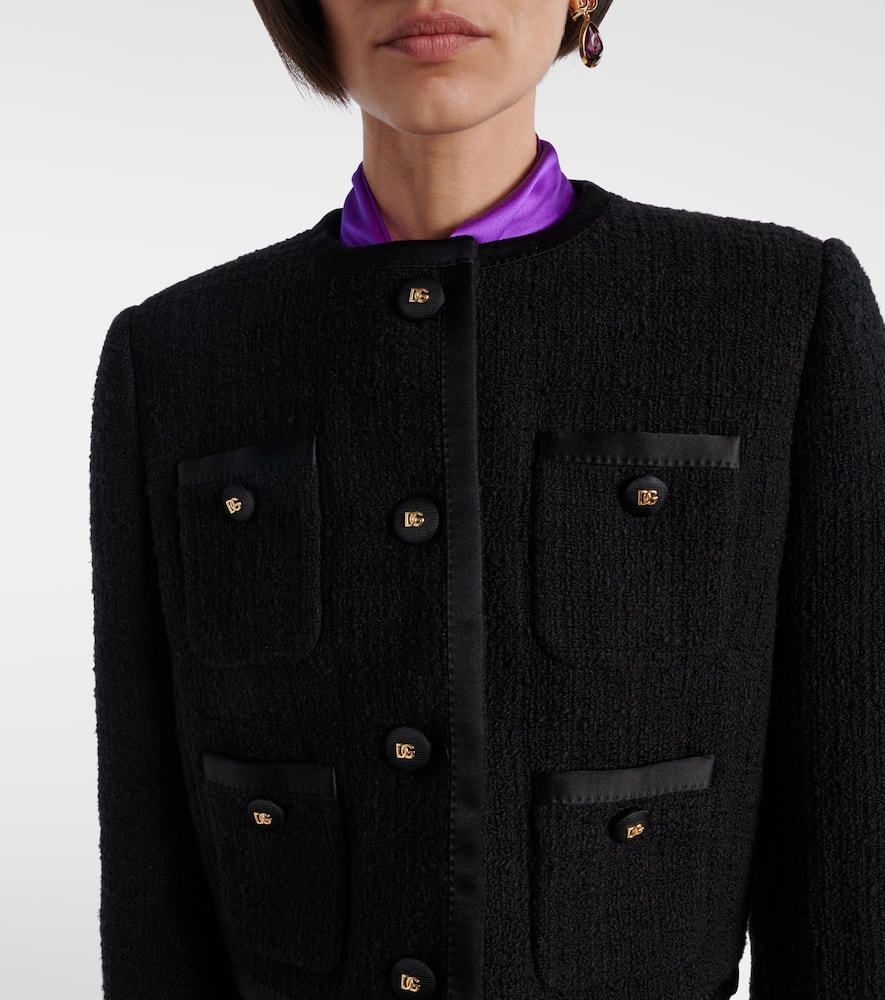 DG cotton-blend jacket