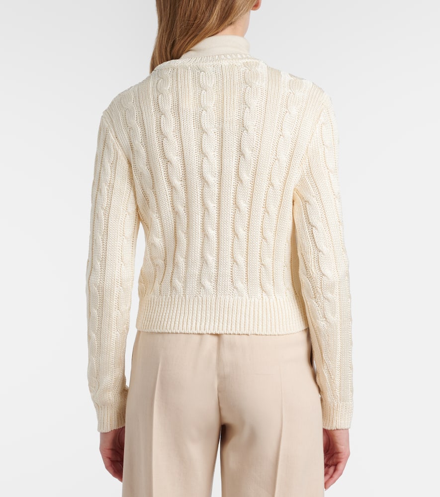Silk cardigan