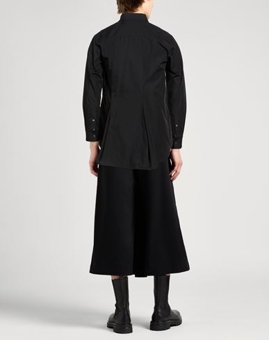 Man Shirt Black Size 1 Polyester, Cotton