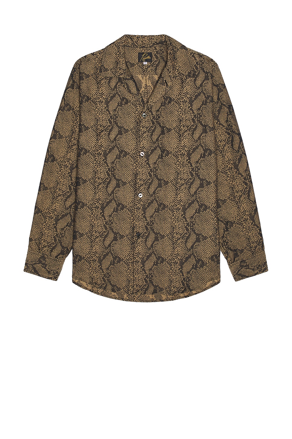 Needles One-Up Shirt in Brown - Brown.  XL also in L