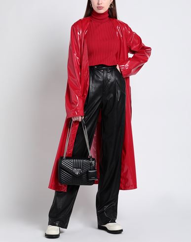 Woman Pants Black Size 2 Polyurethane, Polyester