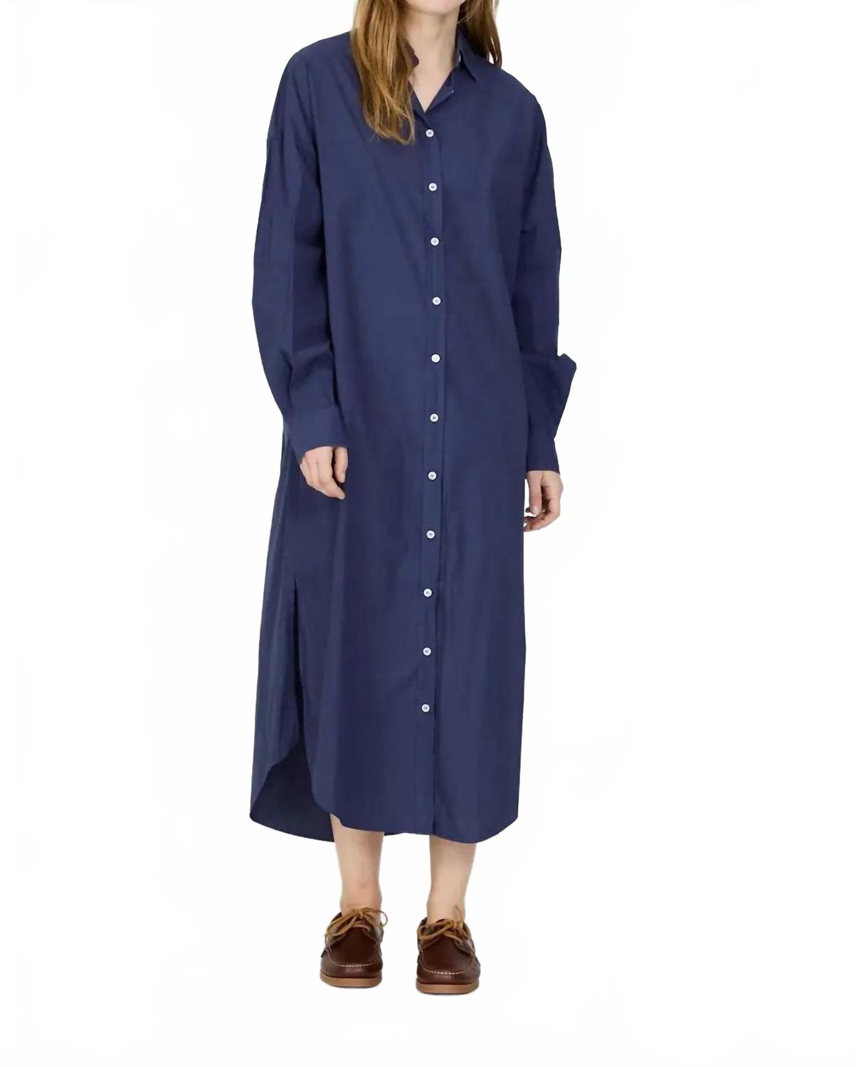 Chiara Maxi Dress In Navy