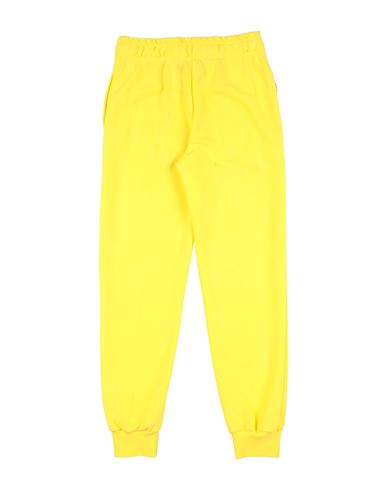Kid Girl Pants Yellow Size 10 Cotton, Polyester