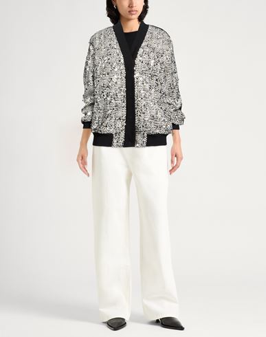 Privée Woman Jacket Silver Size XS Polyester
