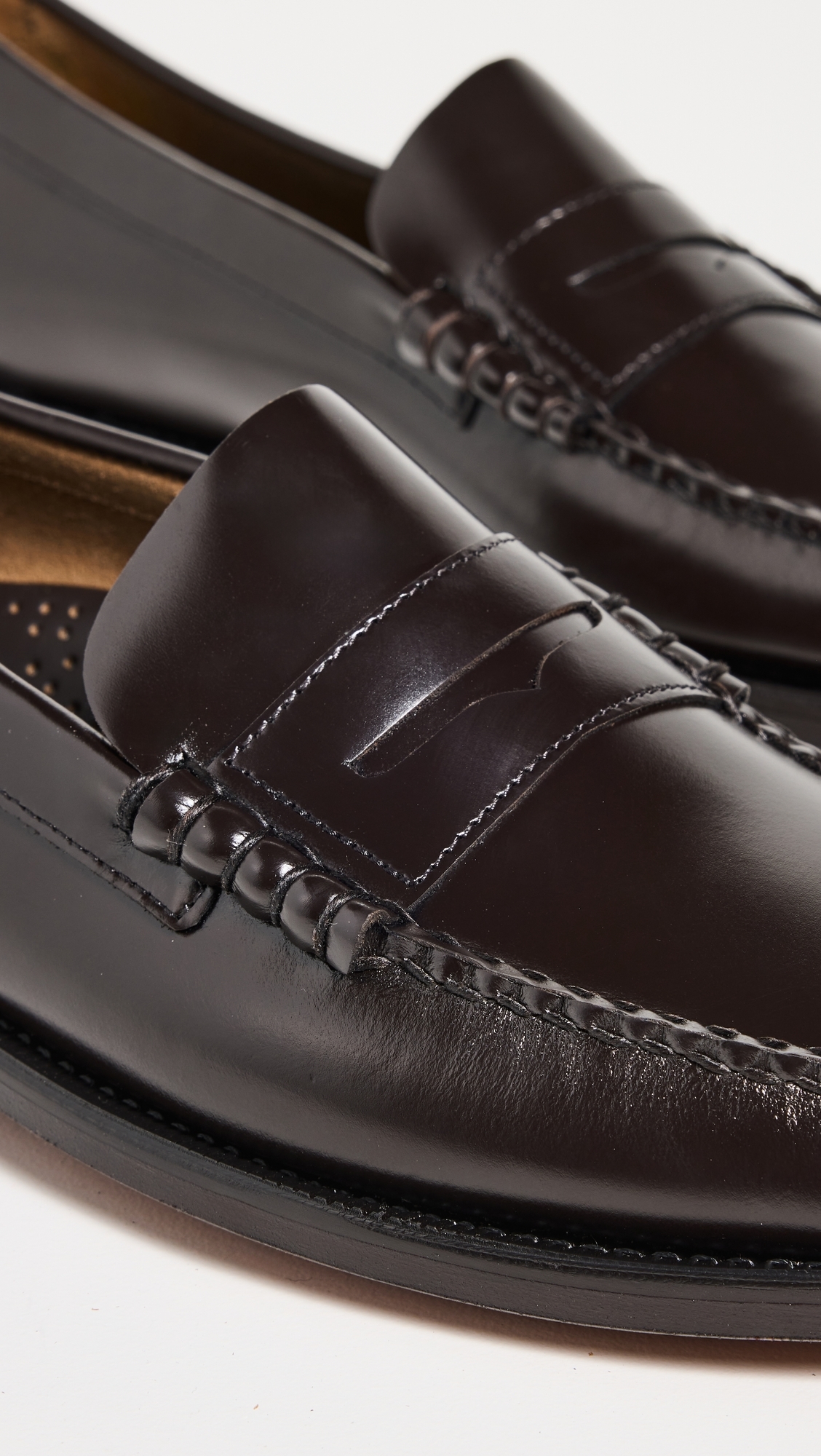 Classic Dan Leather Loafers Dk Coffee