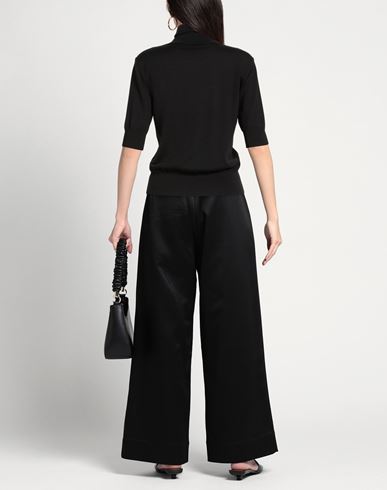 Woman Turtleneck Black Size 2 Virgin Wool