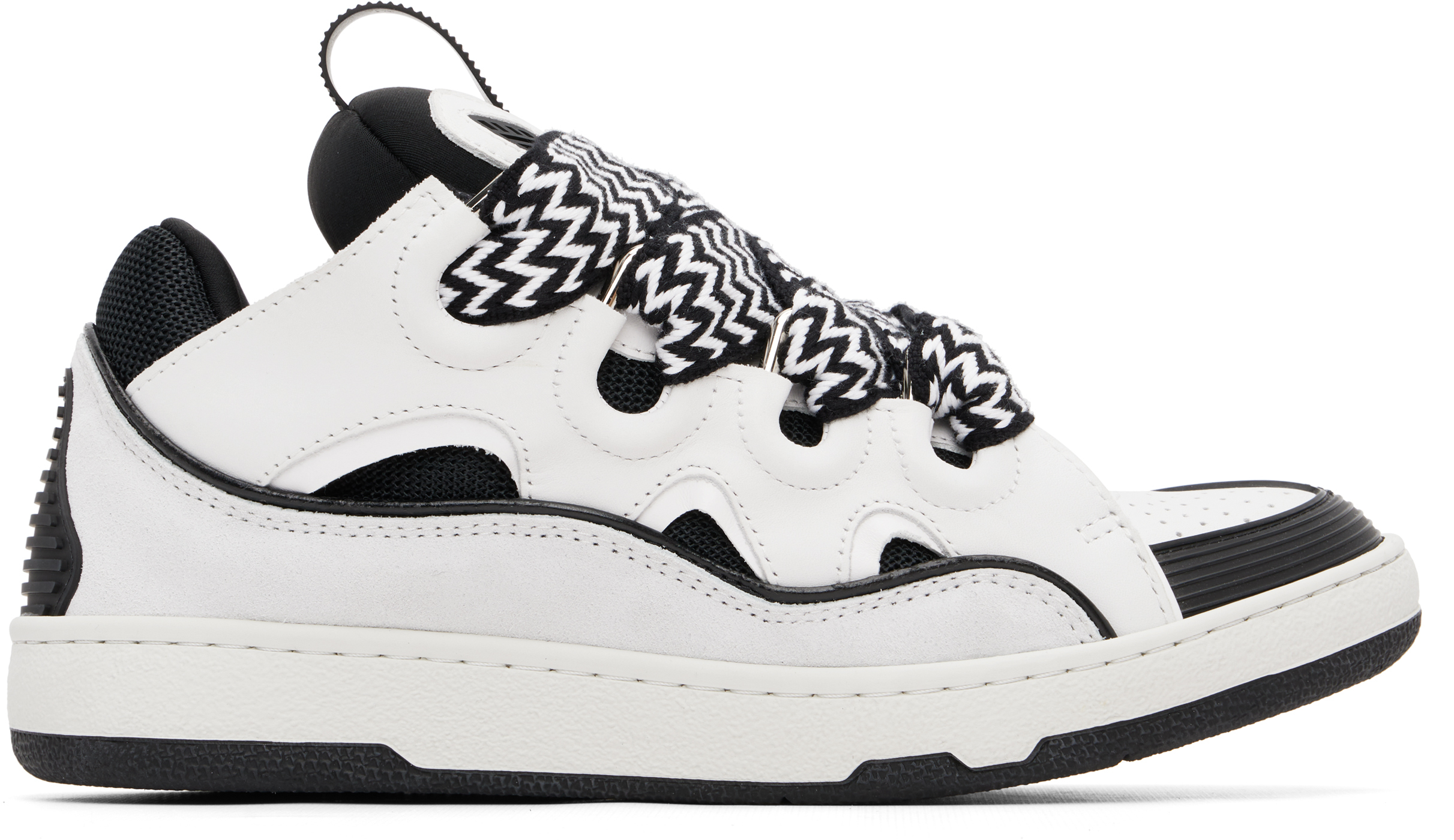 White Curb Sneakers