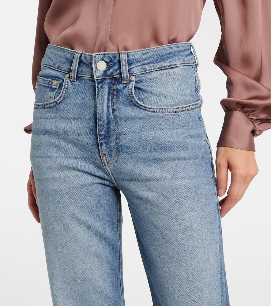 La Croisette high-rise flared jeans