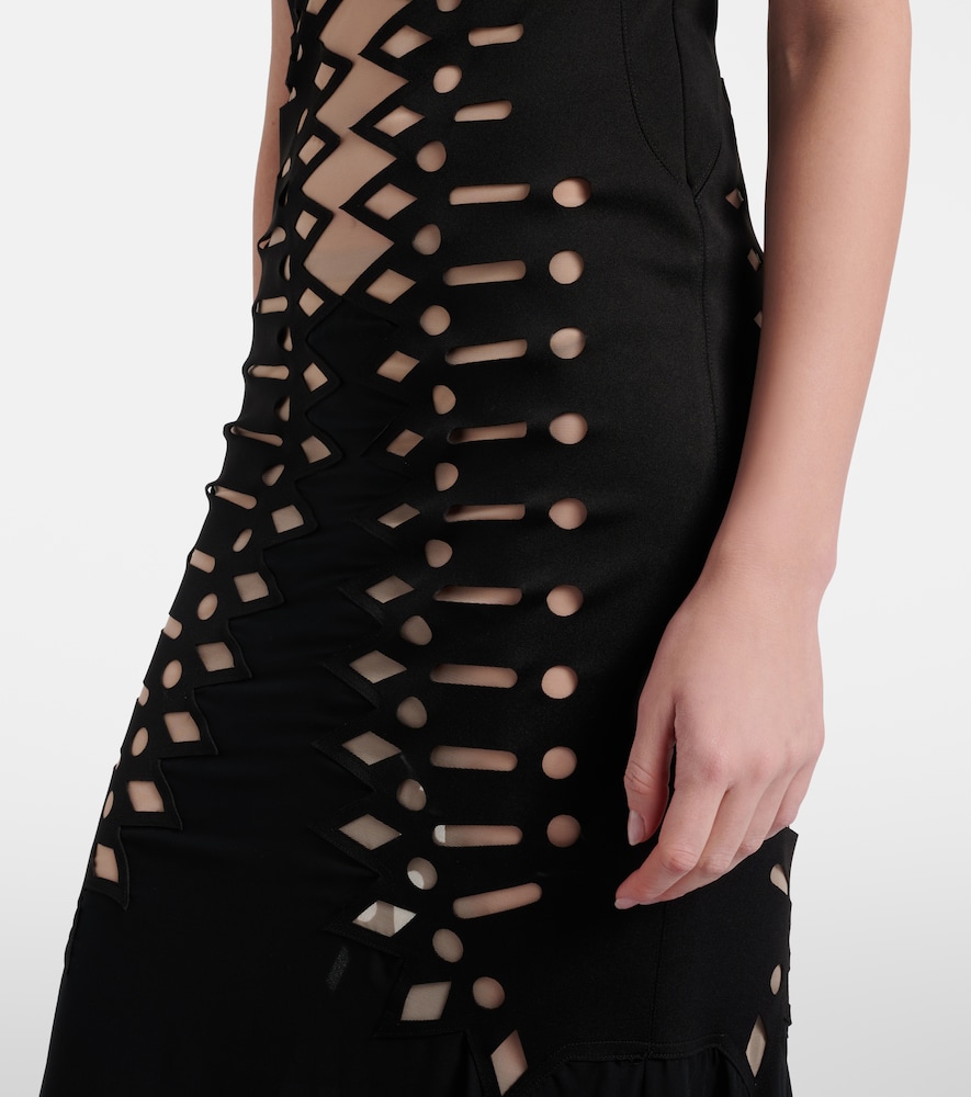Mesh gown