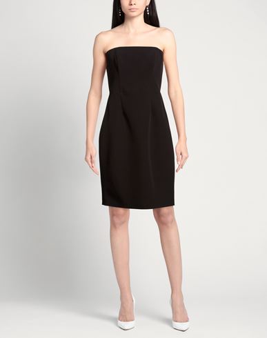 Woman Mini dress Black Size 6 Viscose, Elastane