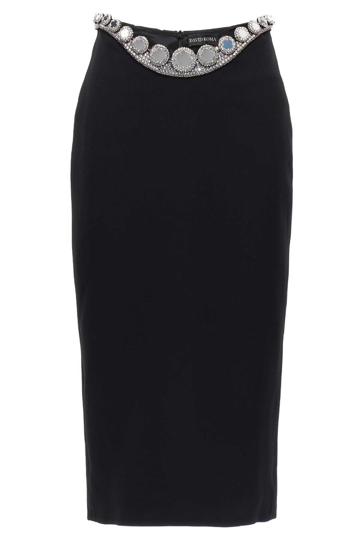 'Puffer Circle Embroidery' Skirt
