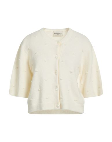 Officine Générale Woman Cardigan Ivory Size M Viscose, Polyamide, Alpaca wool, Elastane